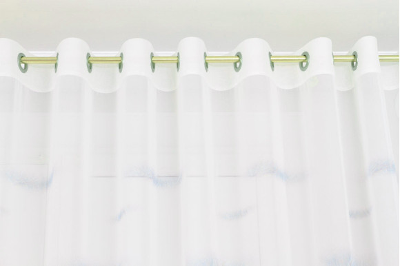 Готовый тюль креп-шифон Venza GT-9187 2,55м/5,0м