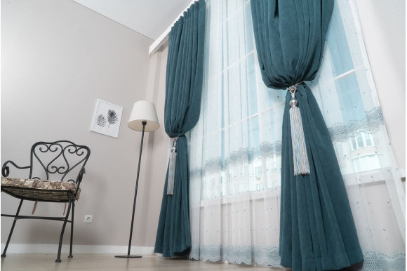 Шторы блэкаут-шенилл Shaik SBS-9199