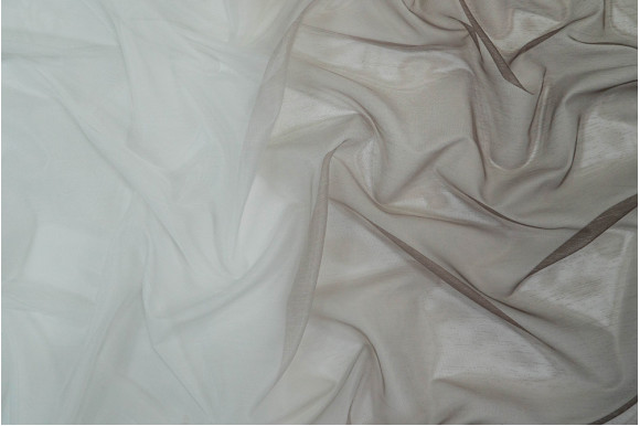 Готовый тюль микросетка лен омбре Alepia GT-9266 2,55м/5,0м