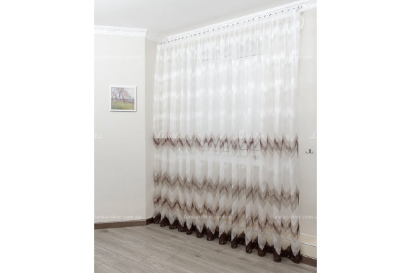 Готовый тюль жаккард Missoni GT-9267 2,1м/3,0м