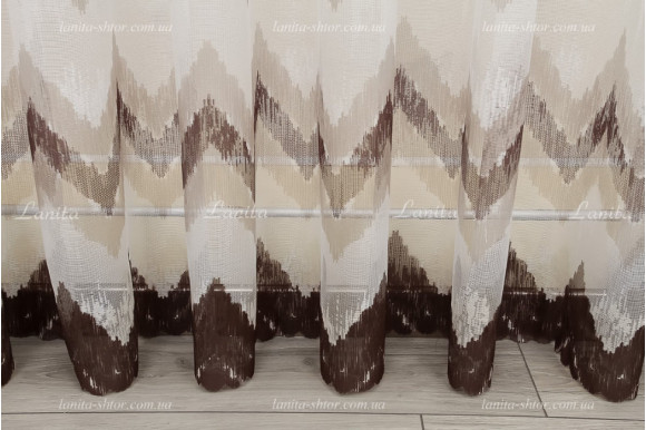 Готовый тюль жаккард Missoni GT-9267 2,1м/3,0м