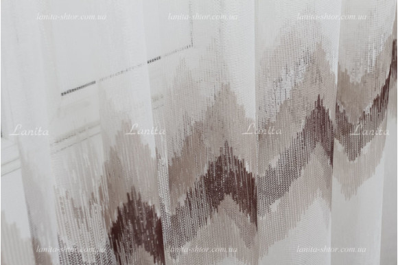 Готовый тюль жаккард Missoni GT-9267 2,1м/3,0м