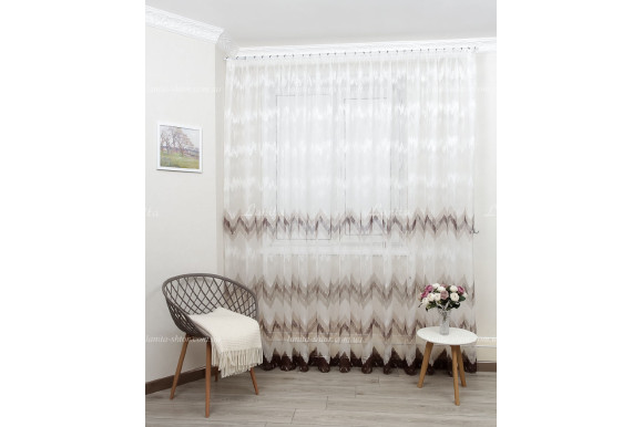 Готовый тюль жаккард Missoni GT-9267 2,1м/3,0м