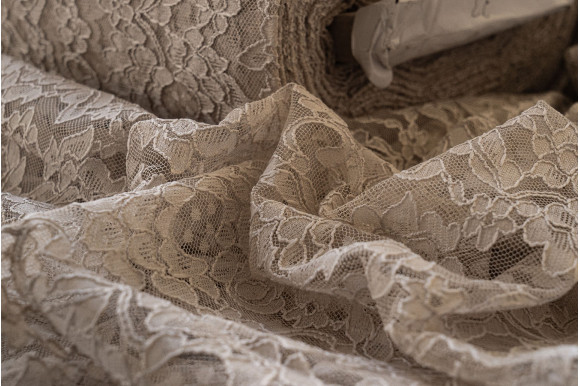 Тюль гипюр Bondi TGP-9275 бежевый
