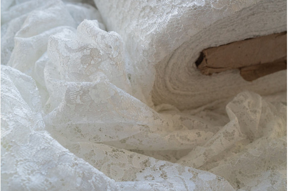 Тюль гипюр Bondi TGP-9276 белый