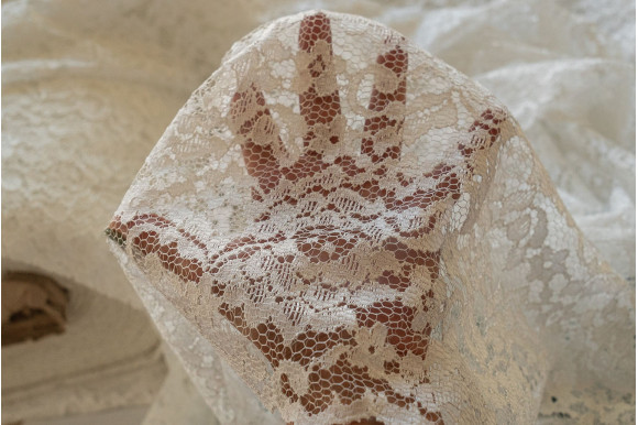 Тюль гипюр Bondi TGP-9277 молочный