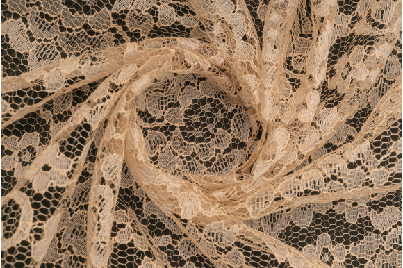 Тюль гипюр Bondi TGP-9278 персиковый
