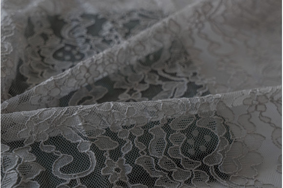 Тюль гипюр Bondi TGP-9279 серый
