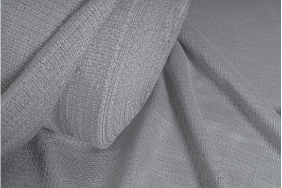 Тюль лен-сетка Aster TLS-9282 серый