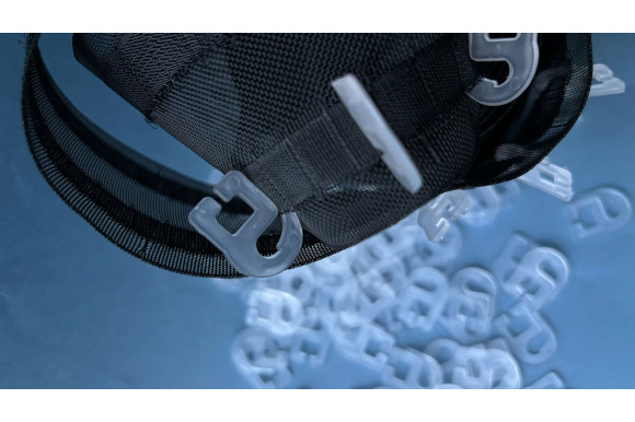 Гачки на алюмінієвий карниз KKA-9291