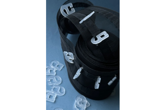 Гачки на алюмінієвий карниз KKA-9291