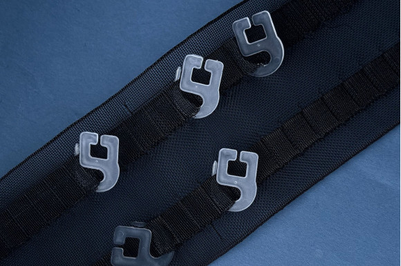 Гачки на алюмінієвий карниз KKA-9291