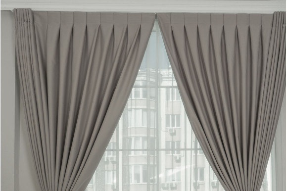 Штори блекаут Matteo SB-9306 світлий тауп