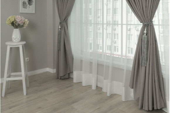 Штори блекаут Matteo SB-9306 світлий тауп