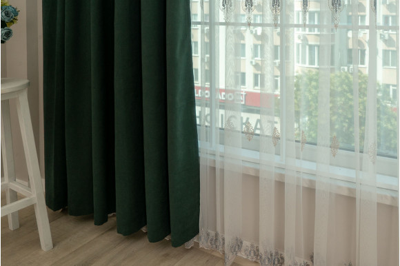 Готовая штора микровелюр Juvena GS-9313 2,8м/2,95м