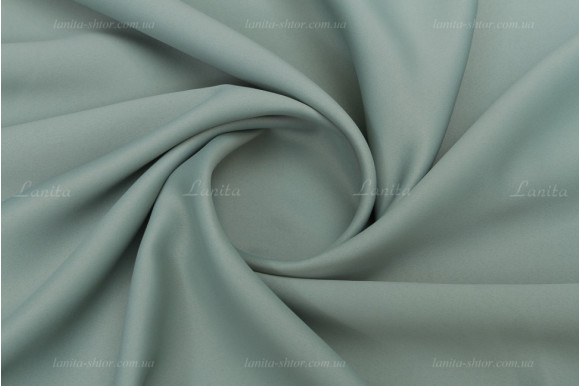 Штори блекаут Matteo FT-9327 пастельно-бірюзовий