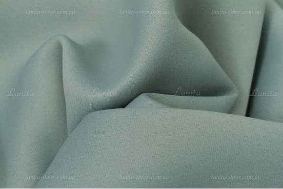 Шторы блэкаут Matteo FT-9327 пастельно-бирюзовый