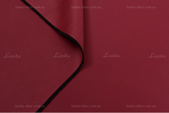 Шторы блэкаут Matteo FT-9329 бордовая