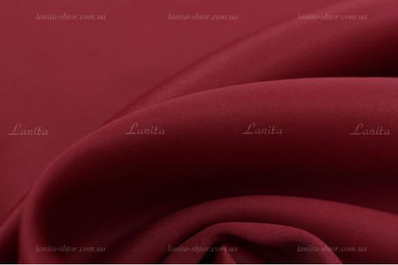 Шторы блэкаут Matteo FT-9329 бордовая