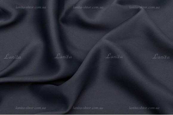 Шторы блэкаут Matteo FT-9330 сине-серый