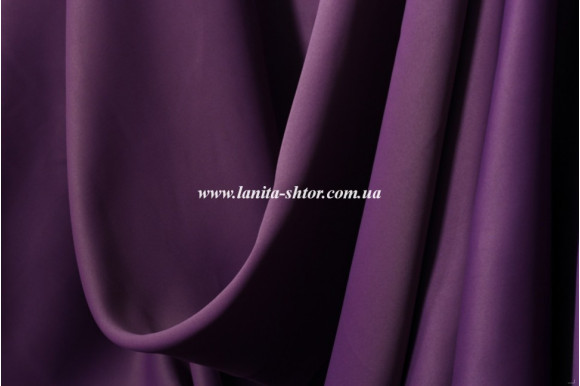 Шторы блэкаут MatteoFT-9332 фиолетовый