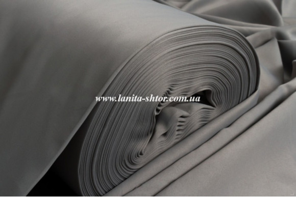 Шторы блэкаут MatteoFT-9336 серый