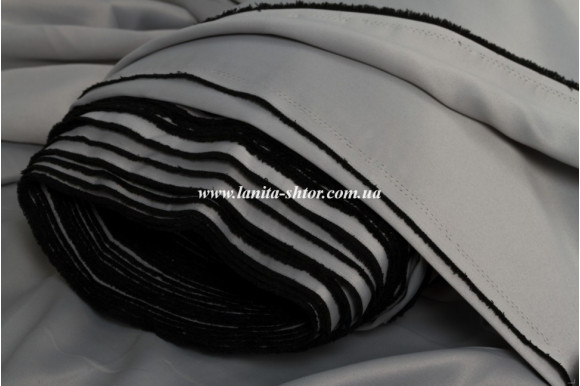 Шторы блэкаут MatteoFT-9336 серый Шторы блэкаут MatteoFT-9336 серый