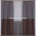 Шторы блэкаут MatteoFT-9336 серый