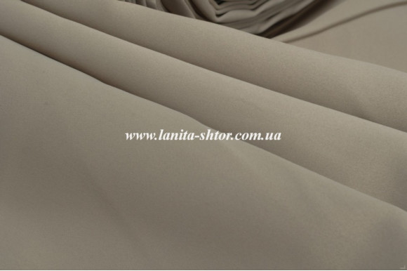 Штори блекаут Matteo FT -9342 бежево-сірий