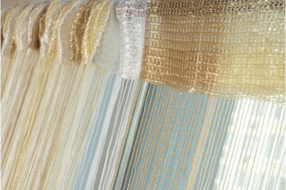 Штори нитки веселка триколірні SNV-9363