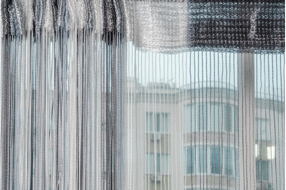 Штори нитки веселка триколірні SNV-9365