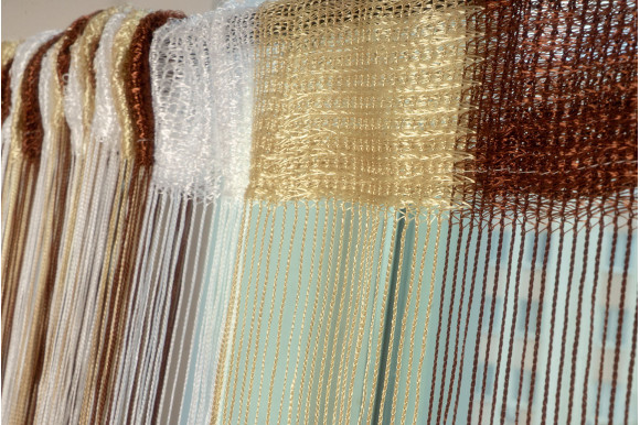 Штори нитки веселка триколірні SNV-9366 Штори нитки веселка триколірні SNV-9366