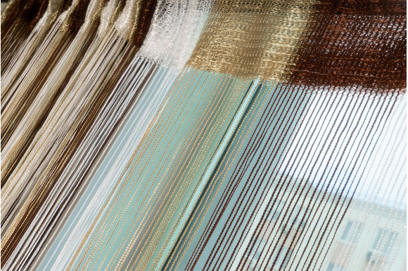 Штори нитки веселка триколірні SNV-9366 Штори нитки веселка триколірні SNV-9366