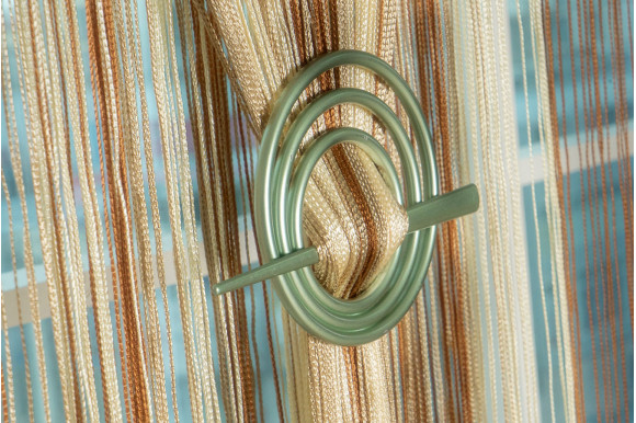 Штори нитки веселка триколірні SNV-9367