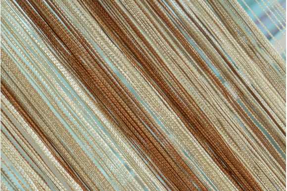 Штори нитки веселка триколірні SNV-9367 Штори нитки веселка триколірні SNV-9367