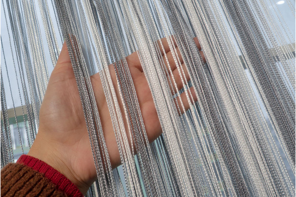 Штори нитки веселка двоколірні SNV-9370