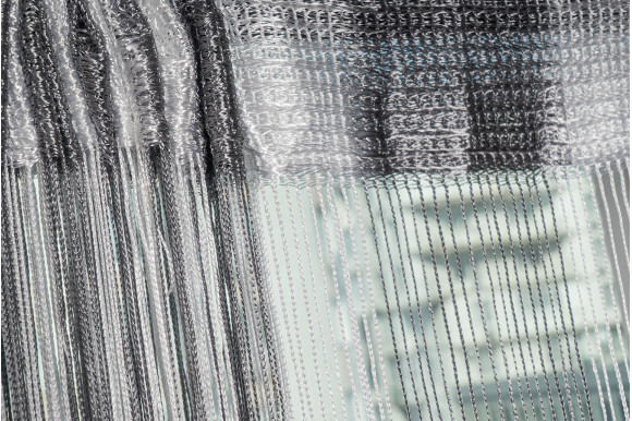 Штори нитки веселка двоколірні SNV-9370 Штори нитки веселка двоколірні SNV-9370