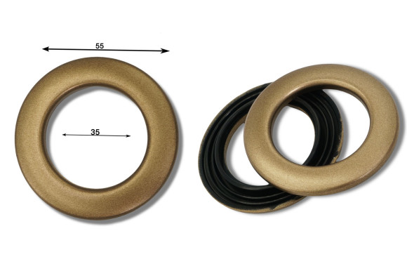 Люверси з ПОДВІЙНИМ покраском