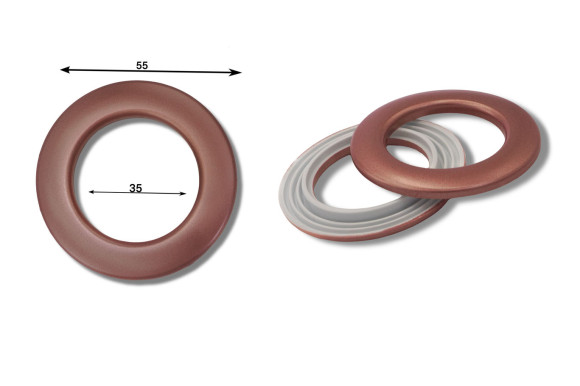 Люверси з ПОДВІЙНИМ покраском