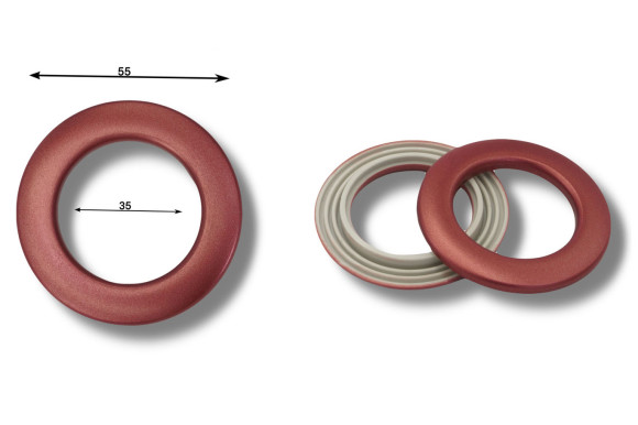 Люверси з одношаровою покраскою Люверси з одношаровою покраскою