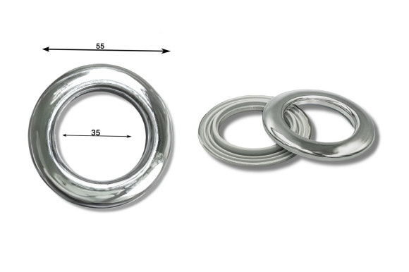 Люверси з одношаровою покраскою Люверси з одношаровою покраскою