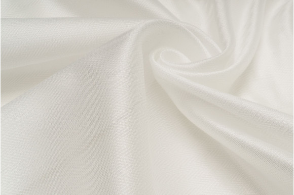 Тюль зигзаг Cerruti TLY-9396 молочний