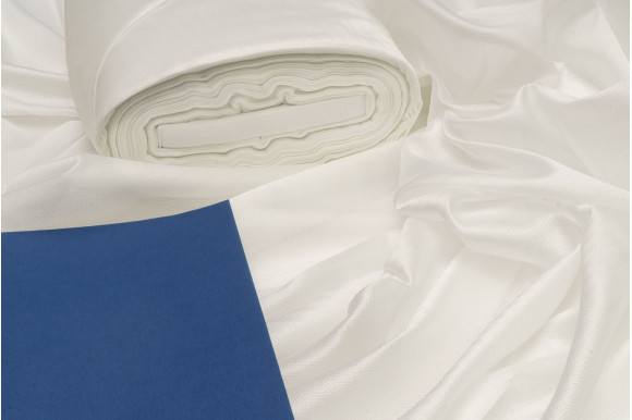 Тюль зигзаг Cerruti TLY-9396 молочний