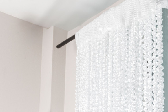 Шторы-нити спираль с люрексом SNC-9397