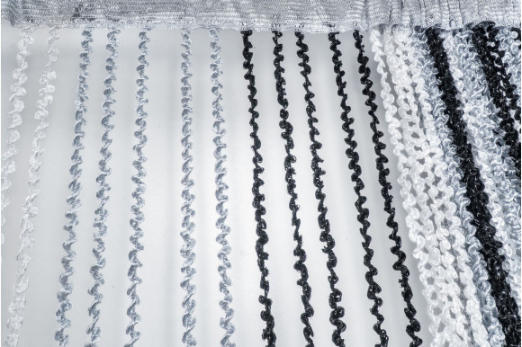 Штори-нитки веселка спіраль з люрексом SNC-9399 Штори-нитки веселка спіраль з люрексом SNC-9399