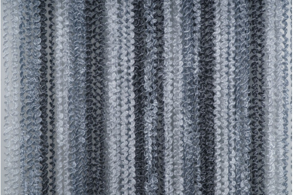 Штори-нитки веселка спіраль з люрексом SNC-9400