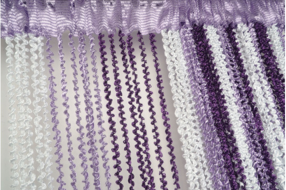 Штори-нитки веселка спіраль з люрексом SNC-9402 Штори-нитки веселка спіраль з люрексом SNC-9402