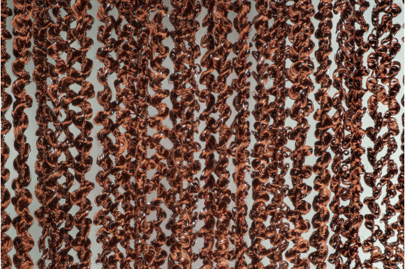 Штори-нитки спіраль з люрексом SNC-9404