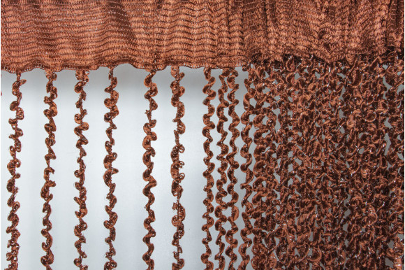 Штори-нитки спіраль з люрексом SNC-9404