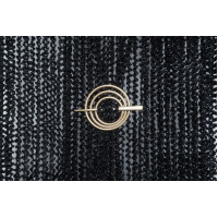 Штори-нитки спіраль з люрексом SNC-9407